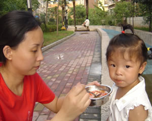 孩子吃飯無需孫子兵法